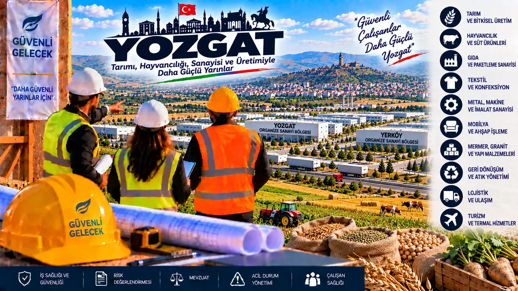 Yozgat İş Güvenliği Uzmanlığı Kursu